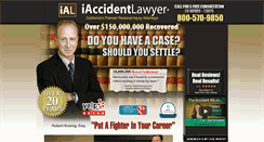 Desktop Screenshot of best-car-accident-lawyers.us